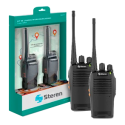 Kit de 2 radios intercomunicadores Steren