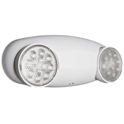 LAMPARA DE EMERGENCIA LED DE 2 FAROS LITHONIA