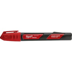 MARCADOR LIQUIDO INKZALL COLOR ROJO MILWAUKEE