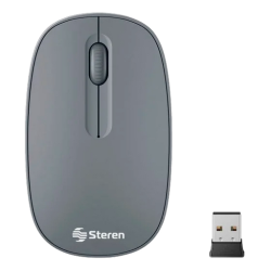 Mouse inalámbrico 1 200 DPI, gris Steren