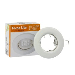 PACK DE 2 PZ DE LUMINARIO EMPOTRABLE FIJO TIPO SPOT MR16 TECNOLITE