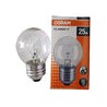 PACK DE 5 FOCOS ESFERA CLARO P45 25W 125V ENTRADA E26 OSRAM