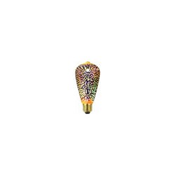 BOMBILLA LED FIREWORKS 3D 4W E26 2700K PHILCO