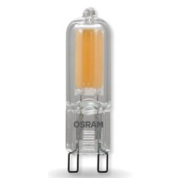 FOCO LED PIN GLASS 2W 127V G9 SUPERSTAR LEDVANCE