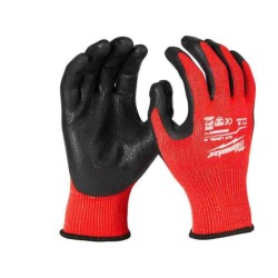 GUANTES PARA CORTE NIVEL 3 DE NITRILO TALLA S MILWAUKEE