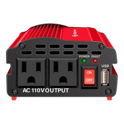 Inversor de corriente automotriz de 400 W (12 Vcc a 110 Vca)